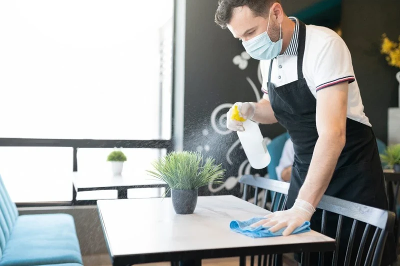 Restaurant Cleaning Service with CCOA