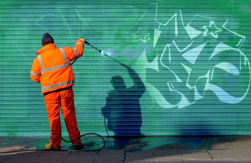 Graffiti Removal Cleaning Services with CCOA